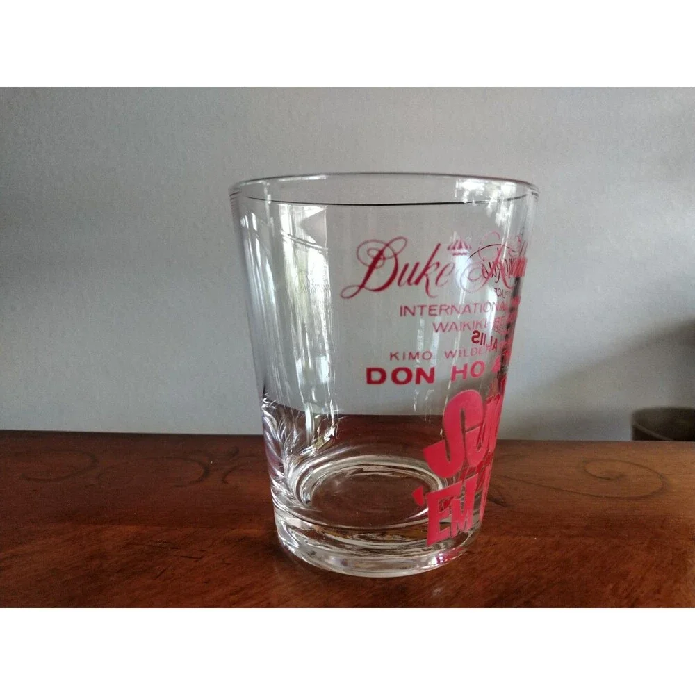 Suck Em Up Glass Don Ho & The Aliis Duke Kahanamoku's Waikiki Hawaii Cocktail Ro